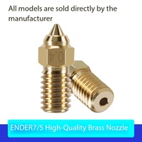 Accessoire d'imprimante 3D de haute qualité Creality Ender 7/5/3 V3 SE, buse en laiton haute vitesse, tête d'impression Spider 0,2-1,0 mm