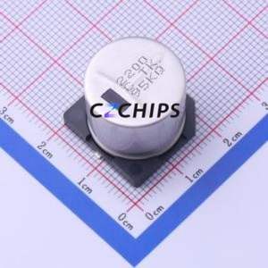 Condensador Electrolítico de Aluminio SMD EEETK1C222AM (Capacitancia: 2200uF) (Precisión: 20%) (Voltaje Nominal: 16V) - Product Image 1