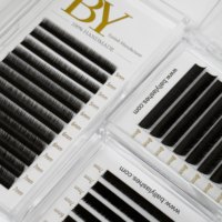 Extensions de cils inférieurs 0.05 J Curl Easy Fan Cashmere Noir Mat