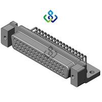 EN STOCK 100% ORIGINAL NEUF D-SUB, PCB, DROIT, 50 POSITIONS, CONNECTEUR DD-50SA-J4-2R