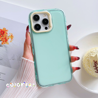Coque de téléphone effet gelée ondulée colorée effet miroir pour iPhone 18 Pro, 17, 16, 15, 14, 13, 12, 11, Pro Plus – Coque 2-en-1 en acrylique anti-chute