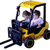 מכירה לוהטת תינוק סוללה מופעל חשמלי ילדי מכונית ילד רכיבה חשמלי מכונית צעצוע מלגזה חופר לרכב על רכב