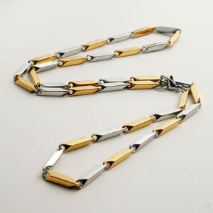 Venta al por mayor desde China: Collar de cadena cuadrada pequeña de acero inoxidable con diseño de semillas de melón, accesorios de hebilla de semilla de melón, ¡gran oferta! - Product Image 3