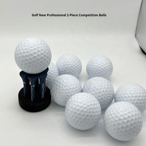 Balle de golf de tournoi Salin à deux couches, haute résilience, longue distance, durable, en Surlyn, double couche, imprimée, pour la compétition - Product Image 4