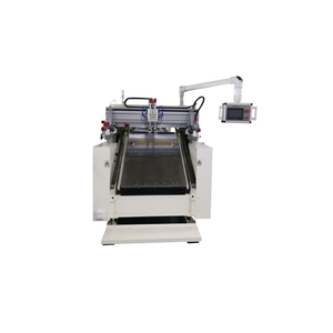 Máy in lụa tự động một màu vật liệu phẳng thiết bị giấy chuyển Gốm 1 in Màn hình màu - Product Image 1