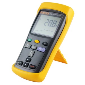 Thermomètre numérique à double canal Fluke 52-II avec écran LCD, instrument de mesure de température industrielle - Product Image 1