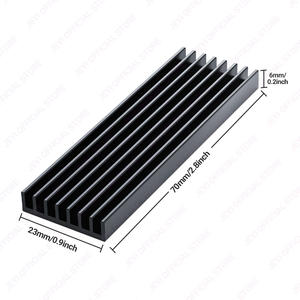 OEM Aluminium-Kühler Multi-Version NVMe-Kühlkörper mit Wärmeleitpad Staubpapier für PS5 M2 2280 SSD Kühlkörper Lagerbestand 1 Jahr Garantie - Product Image 1