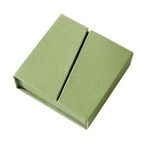 Boîte cadeau magnétique à double ouverture avec intérieur en mousse pour bijoux, boîte d'emballage pour bagues, pendentifs, bracelets, colliers, boucles d'oreilles