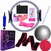 Ensemble de bandes de résistance en latex, 12 pièces, bandes élastiques de yoga et de pilates, kit d'entraînement complet pour le corps
