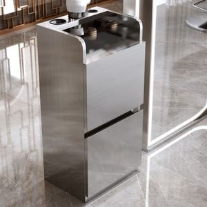 Nuevo gabinete de herramientas de almacenamiento de acero inoxidable multicapa para peluquerías muebles de corte de pelo para peluquerías - Product Image 2