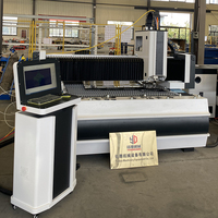 Machine de découpe laser à fibre CNC 3000x1500 avec tête laser 1500W complète, servomoteur, contrôle Cypcut et refroidissement automatique à l'eau pour tôles métalliques