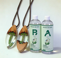 Kit de résine époxy super transparente RUISAN pour débutants, faible teneur en COV, stable aux UV, revêtement à rouleau, bricolage, artisanat en bois et résine, finition très brillante
