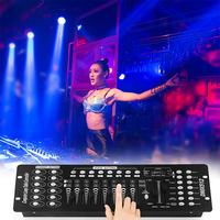 Mini lumière de scène professionnelle 192 canaux DMX Dj Disco panneau de contrôleur de scène Led pour le programme d'édition de l'éclairage de scène Runing