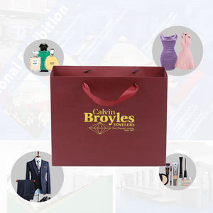 环保牛皮纸袋包装解决方案批发个性化散装定制纸袋，带扁平手柄，适合小企业 - Product Image 5