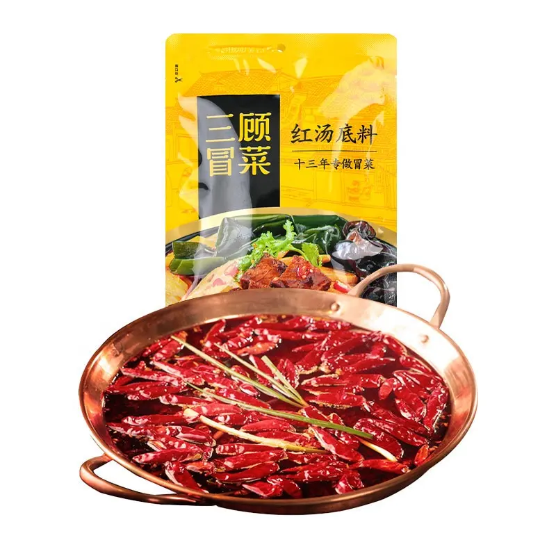 Malatang Soup Base Seasoning Sichuan Spicy Flavor Hotpot Soup Base Red oil Hot Pot Seasoning Condiment for Restaurant