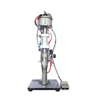 Machines de sertissage et de capsulage semi-automatiques pneumatiques pour valves d'aérosol de petites tailles – Solutions entièrement pneumatiques pour peinture en spray