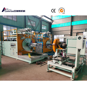 Línea de Producción de Tuberías de Pared Hueca en Espiral Totalmente Automática al Mejor Precio, Extrusión de PE/PP/HDPE, Motor, Rodamiento, Bomba de Alta Presión - Product Image 3