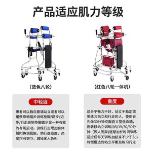Andador para ancianos con asiento y bolsillos de almacenamiento, dispositivo de asistencia para la movilidad de adultos, para rehabilitación de accidentes cerebrovasculares. - Product Image 5