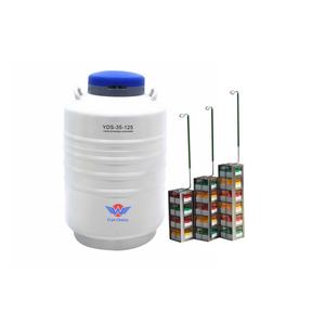 Bouteille de gaz N2 cryogénique scellée sous vide YDS-65-216L 65L récipient de stockage d'azote liquide à col large pour réactif expérimental - Product Image 3