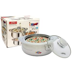 Casserole en acier inoxydable avec couvercle, écologique, diamètre 20 cm - Product Image 2