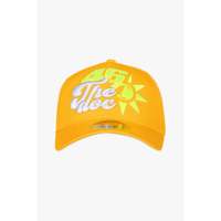 Cappellino da Baseball Sun Moon 46 in Cotone 100% Arancione, Regolabile, Traspirante, per Sport e Corsa, Vendita all'Ingrosso per l'Esportazione