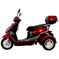 Diskon sepeda roda tiga listrik dewasa, dapat disesuaikan mekanik 60V 500W 3 roda