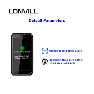Lonvill thương mại thiết bị đầu cuối cầm tay Android thu thập dữ liệu hàng tồn kho kiểm tra trong ra quét mã PDA - Product Image 4