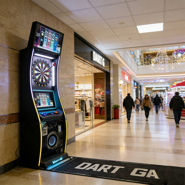 2026 International Online Play Bar-style Professional Electronic Soft Tip Darts Machine YULONG X-6 Coin-Operated Adaptable