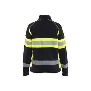 BLAKLADER - 350511589933XL Sweat-shirt haute visibilité pour femme Noir/Jaune-EAN 7330509894323 HI-VIS WORKWEAR - Product Image 2