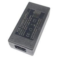 Injecteur PoE passif 100-240Vac à 48Vdc 30W Adaptateur PoE 2.5G 5G 10G Ethernet Switch Alimentation avec protection contre les surtensions