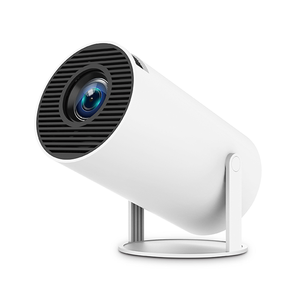 HY300 Double Wi-Fi 6 Full HD 720P & 4K Android 11 <span class=keywords><strong>Mini</strong></span> Projecteur Portable Extérieur Sans Fil avec Lampe LED Projecteur Intelligent - Product Image 2