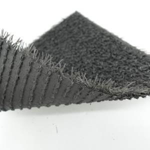 <span class=keywords><strong>Gazon</strong></span> synthétique de loisirs sur mesure de haute qualité avec une hauteur de poils de 24 mm, en PP/PE, gris foncé, résistant aux UV - Product Image 1