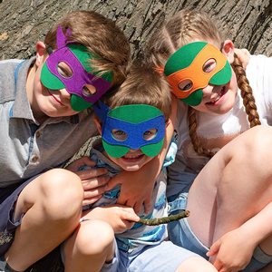 Máscaras De Personajes Para Niños – Juego De Rol Y Fiestas, Pack De Varios Modelos Para Cumpleaños Y Halloween