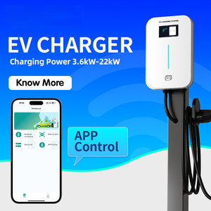 Nouvelle borne de recharge murale GBT AC 7 kW, station de recharge rapide pour véhicules électriques, chargeur mural 32A, indice de protection IP65, avec application, garantie 1 an - Product Image 5