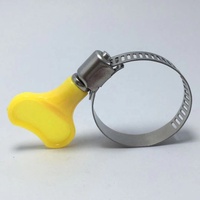 Type de clé en plastique papillon de style américain poignée réglable clé tournante collier de serrage pour tuyau