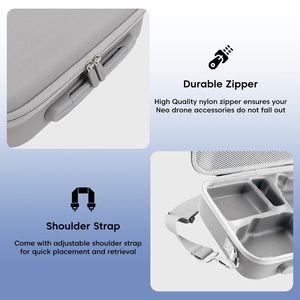Estuche Rígido de Transporte <span class=keywords><strong>DJI</strong></span> EVA para Dron <span class=keywords><strong>DJI</strong></span> <span class=keywords><strong>Mini</strong></span> 4 Pro, Control Remoto RC 2, Baterías, Cargador y Accesorios - Product Image 2