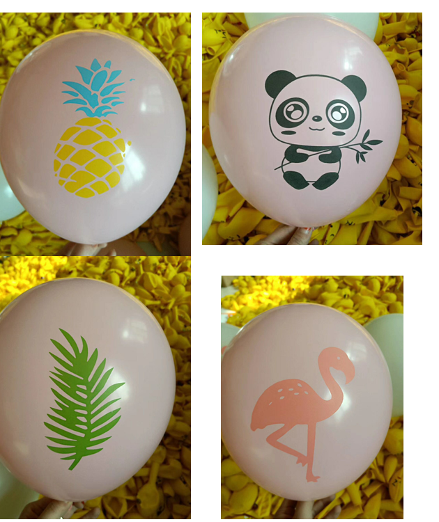 Wholesale Custom High Quality Wedding Birthday Multi Colour Size Party Printed Latex Balloons Party Decoration 100Pieces/bag