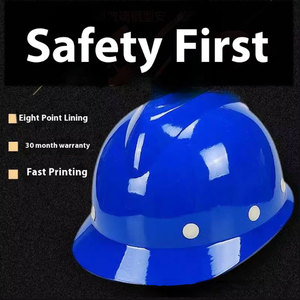 Casque de sécurité anti-choc en FRP en forme de V haute résistance pour les travaux d'ingénierie - Product Image 5