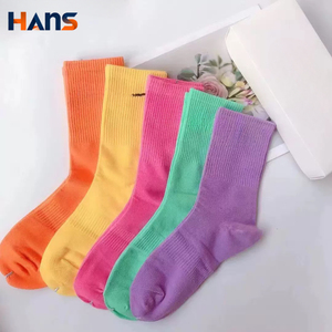 Hans Crew <b>Socks</b> 5 Pairs Colorful Cotton Sport <b>Running</b> Fitness <b>Socks</b> - Product Image 1
