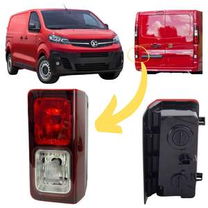 Conjunto de Luz <span class=keywords><strong>Antiniebla</strong></span> Trasera para Camionetas Mootour, Pieza de Repuesto Automotriz 265598668 265549399, Lámpara Trasera para <span class=keywords><strong>Renault</strong></span> Traffic Vauxhall Vivaro B - Product Image 5
