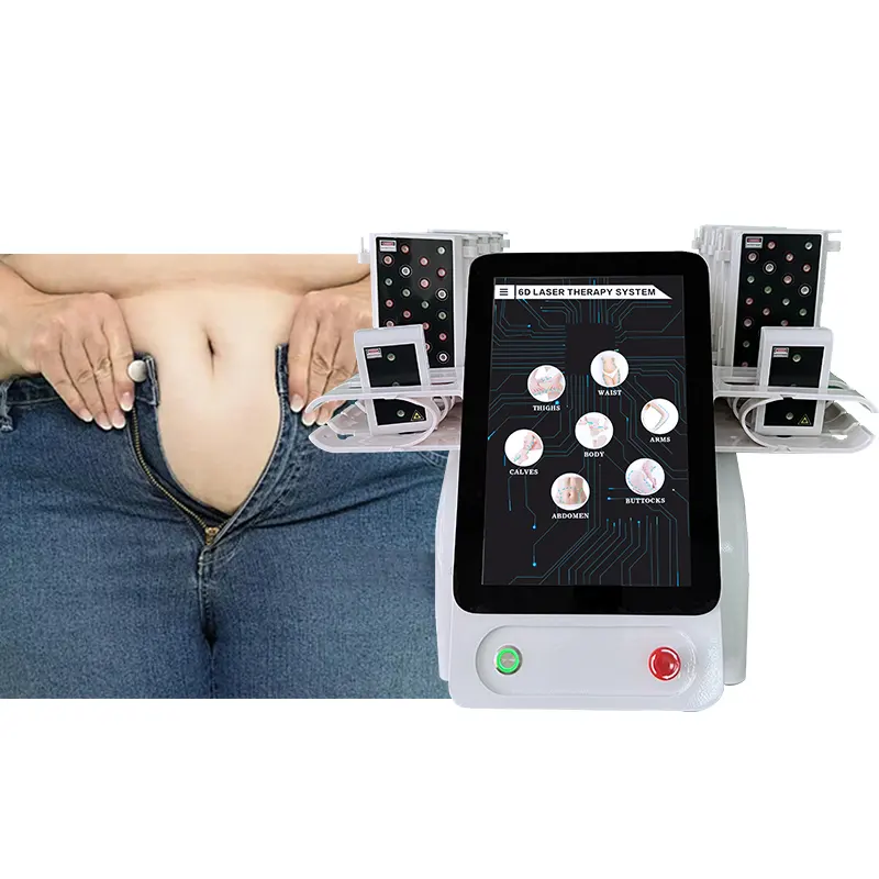 Portable 6D lipo laser therapy Non-surgical Slimming Reduce starmach Beauty spa Body sculpting Wellness machine