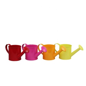 BX colourful cheap metal watering can metal garden watering can