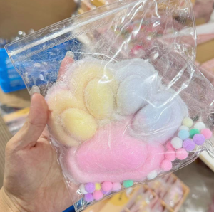 Vente directe usine en gros : Jouet anti-stress unique en TPR en forme de patte de chat, à récupération lente, cadeau idéal pour chat et hamster - Product Image 3