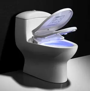 Automatisch beheizter intelligenter Toiletten sitz bezug mit Heizung Toiletten sitz Bidet Spender