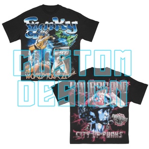 Luxe Hip Hop doux Vintage poids lourd Logo graphique 100% coton personnalisé surdimensionné t-shirt unisexe uni pour l'impression de t-shirts vierges - Product Image 3