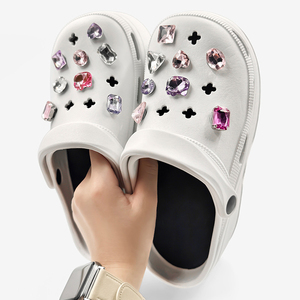 OLICOM Meilleures ventes : Pierres de décoration en diamant pour sabots, stock usine, accessoires de décoration de chaussures de haute qualité, breloques et boucles pour chaussures - Product Image 6