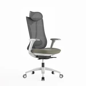 360 Degree Rotation Comfortable Modern Design Activated Big And Tall Executive Home Desk High Back Mesh Ergonomic Office Chair