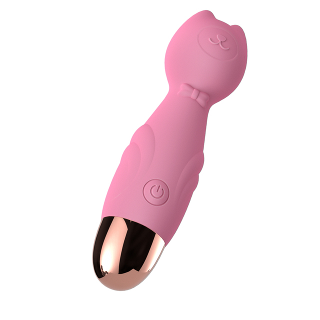 Mini Av Wand 10 Vibration Modes Medical Silicone Sex Toys Clitoris G Spot Massage Vibrating Women Av Wand Vibrator