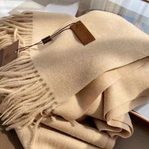 وشاح صوف طويل عالي الجودة دافئ من الكشمينة وشاح بشراشيب للنساء - Product Image 6