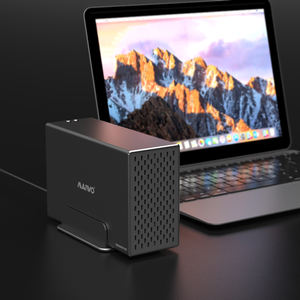 Boîtier en aluminium KINTEC K35272C double baie <span class=keywords><strong>RAID</strong></span> pour disques durs SATA 3,5 pouces, USB 3.2 Gen2, débit de transfert SATA 10 Gbit/s, <span class=keywords><strong>RAID</strong></span> 0/1/JBOD/LARGE U.A.S.P. - Product Image 6